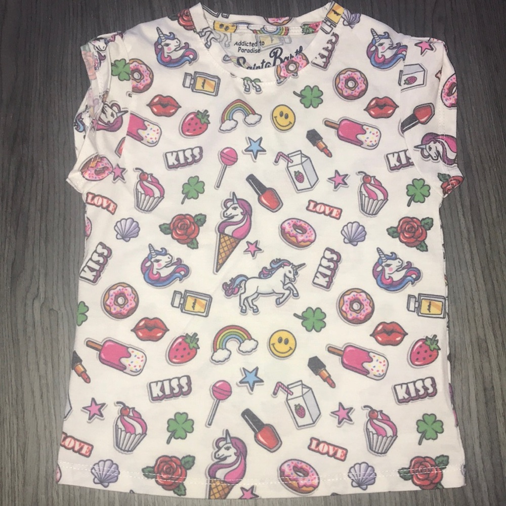 Saint Baths Girls T-Shirt 🦄🌈